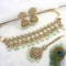Captivating Designer Handmade Polki Necklace Set  