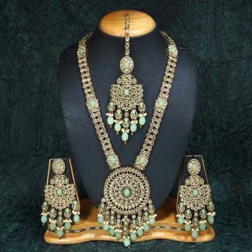 Polki Style Glorious AD Long Rani Haar