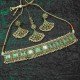 Engaging With Traditional Work Polki Necklace Set Embellished With Reverse Ad