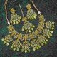 Prettyish With Ethnic Work Polki Necklace Set Embellished With Reverse Ad