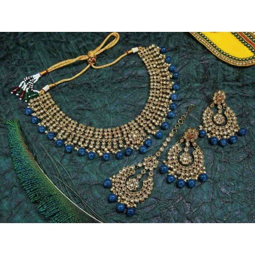 Ravishing Traditional Work Polki Necklace