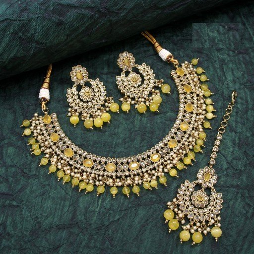 Magnificent Polki Necklace Set  