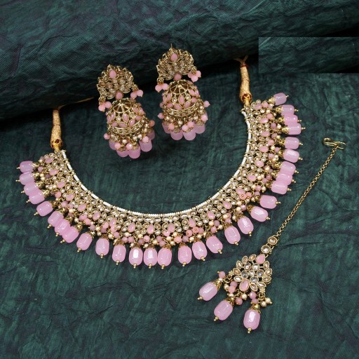 Ravishing Polki Necklace Set  
