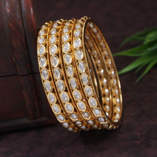 Beautiful Real Kundan Bangles  