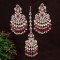 Exclusive Real Kundan Earring Maang Tikka  