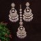 Glamorous Real Kundan Earring Maang Tikka  