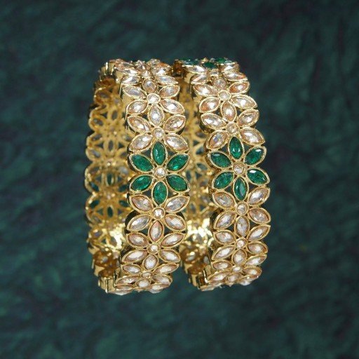 Charismatic Polki Bangles