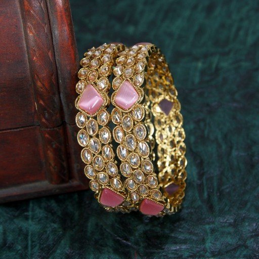 Stylish Polki Bangles