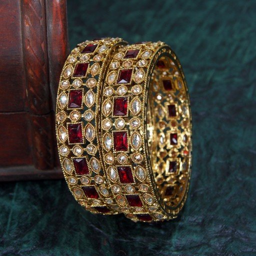 Attractive Polki Bangles