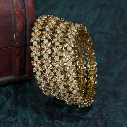 Antique Polki Bangles