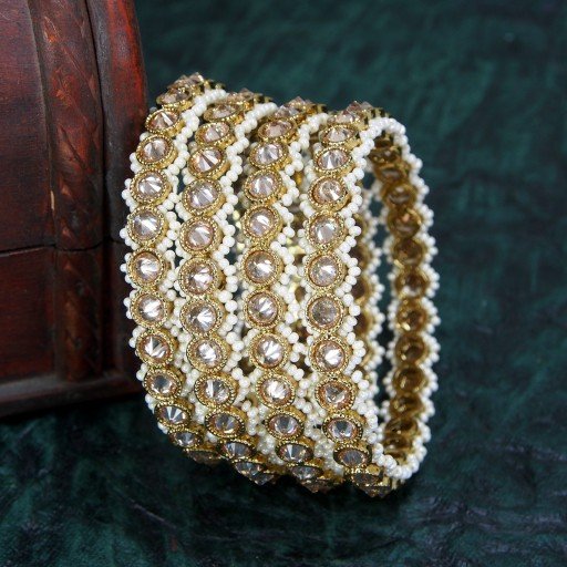 Charming Polki Bangles