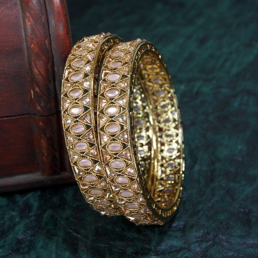 Glorious Polki Bangles