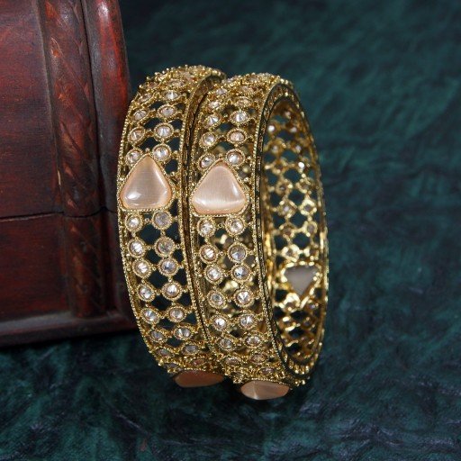 Attractive Polki Bangles