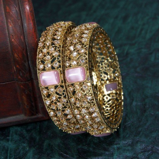 Captivating Polki Bangles