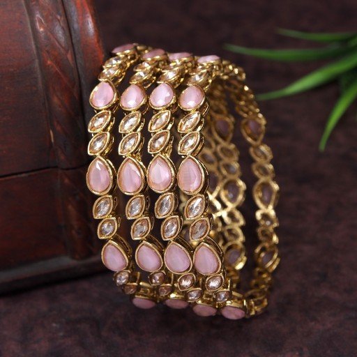 Alluring Polki Bangles