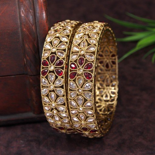 Captivating Polki Bangles