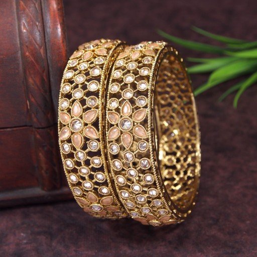 Charming Polki Bangles