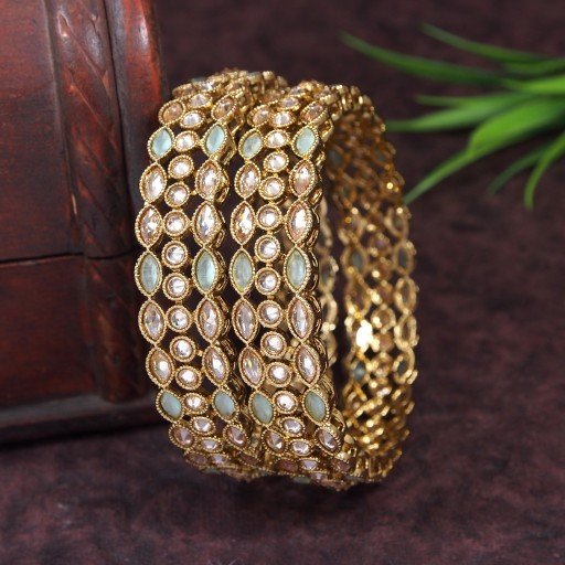 Glorious Polki Bangles