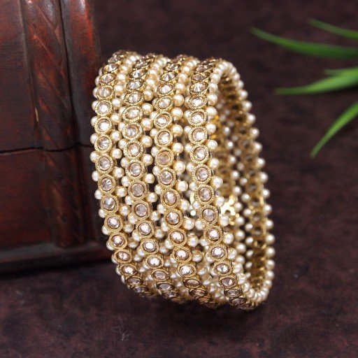 Stylish Polki Bangles