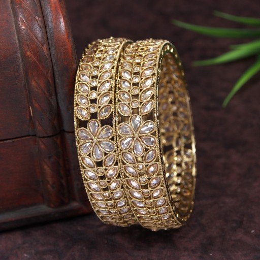 Attractive Polki Bangles