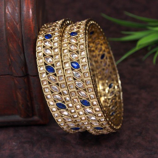 Elegant Polki Bangles