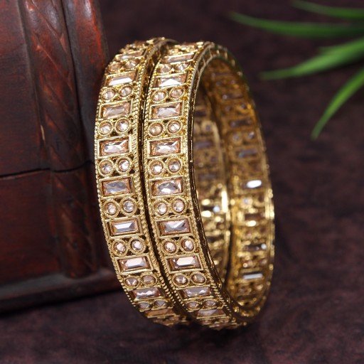 Stylish Polki Bangles