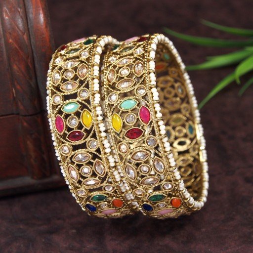 Beautiful Polki Bangles