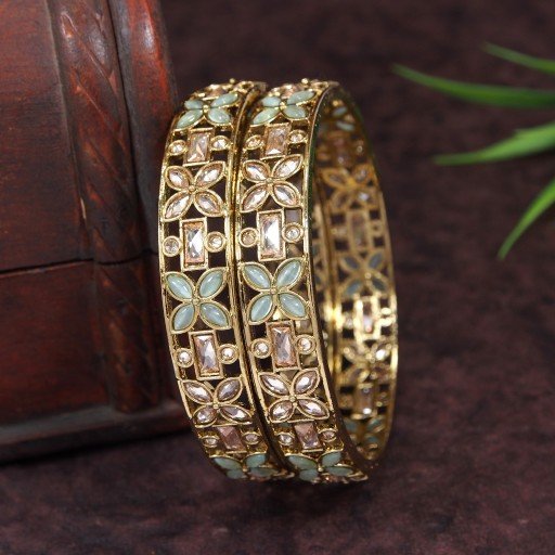 Charming Polki Bangles