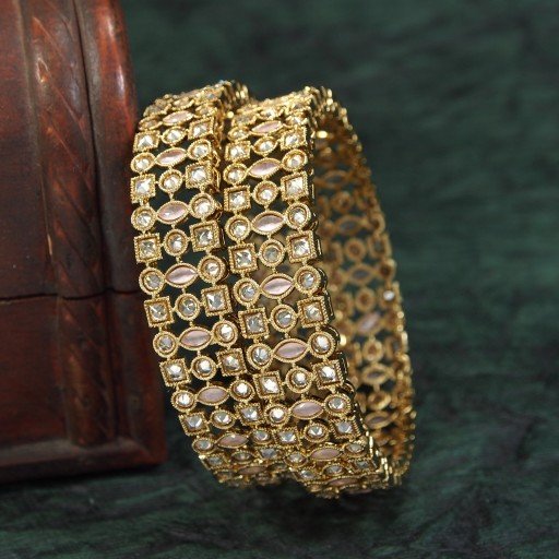 Fascinating Polki Bangles