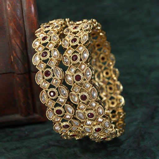 Presentable Polki Bangles