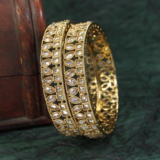 Captivating Polki Bangles