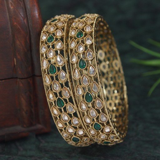 Beautiful Polki Bangles