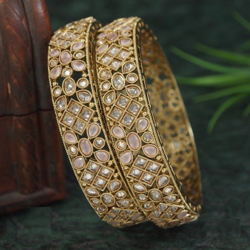 Captivating Polki Bangles