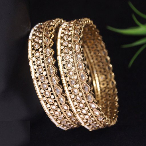 Glamorous Polki Bangles