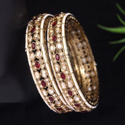 Ravishing Polki Bangles