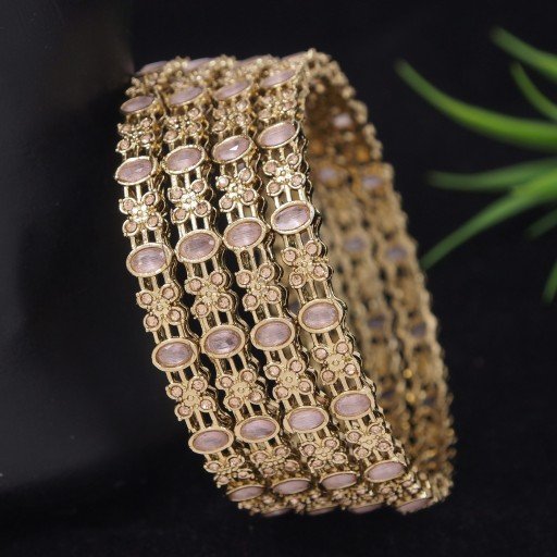 Captivating Polki Bangles