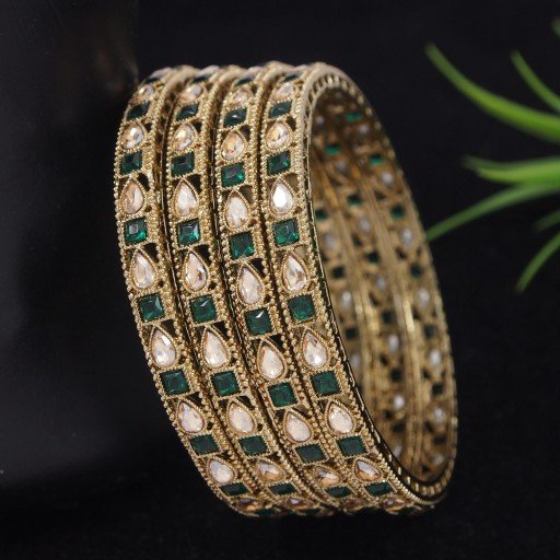 Charming Polki Bangles