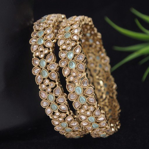 Engaging Polki Bangles