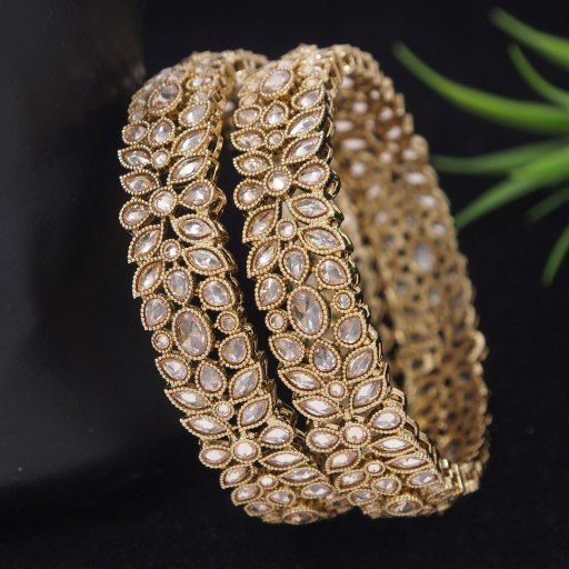 Glamorous Polki Bangles