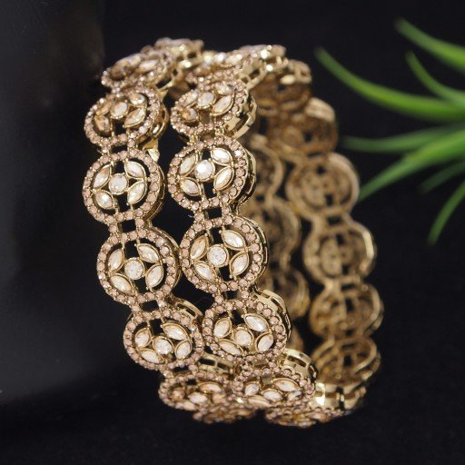 Stylish Polki Bangles