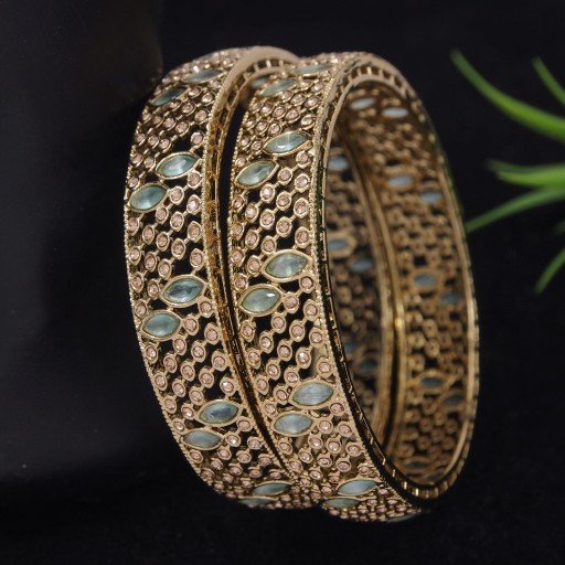 Elegant Polki Bangles