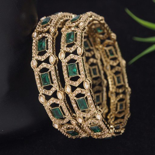 Fascinating Polki Bangles