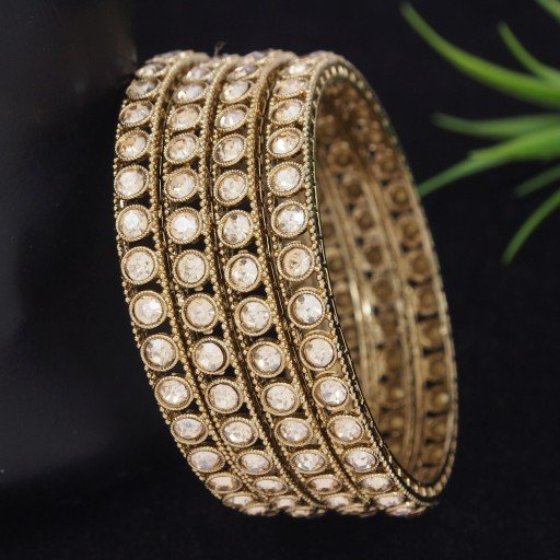 Stunning Polki Bangles
