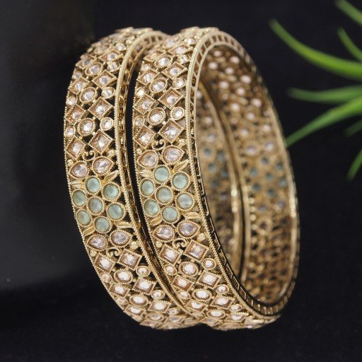 Attractive Polki Bangles