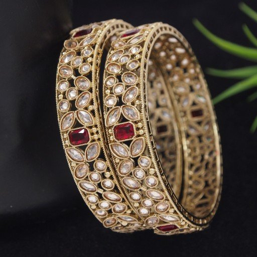 Beautiful Polki Bangles