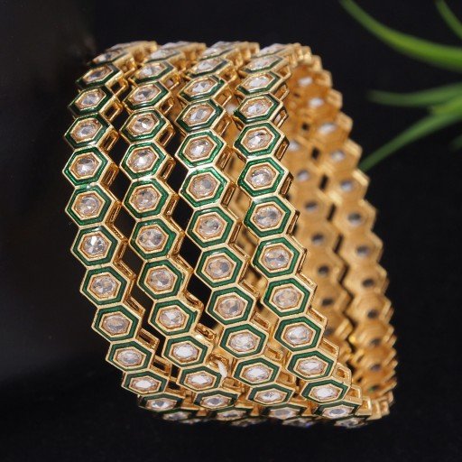 Desirable Polki Bangles