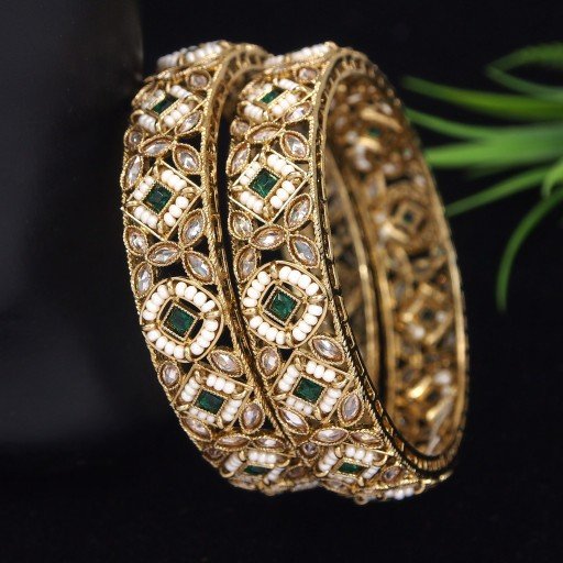 Stylish Polki Bangles