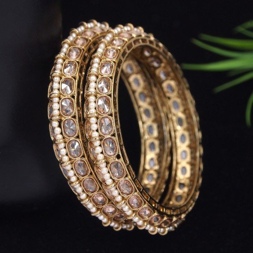 Charming Polki Bangles