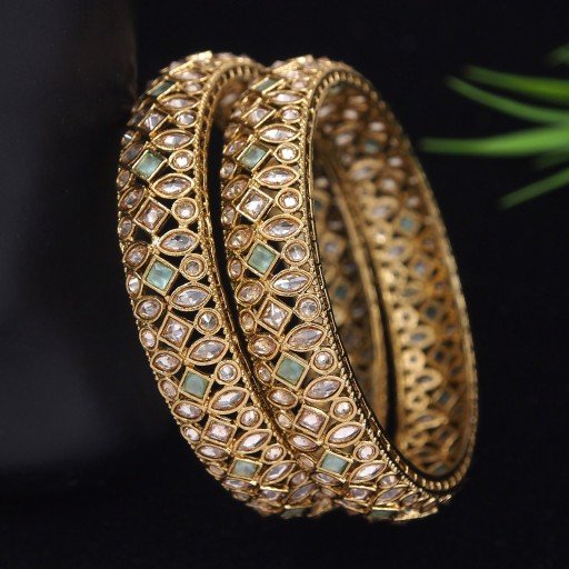 Glamorous Polki Bangles
