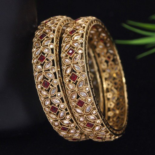 Glorious Polki Bangles